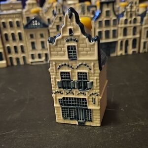 KLM Delft Ceramic Miniature Dutch House Collectable #20